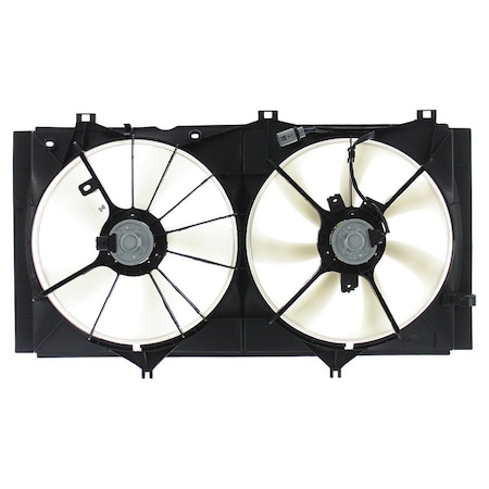 Apdi 09-15 Toyota Venza 2.7L W/O Tow Package Fan Assembly, 6010196 6010196